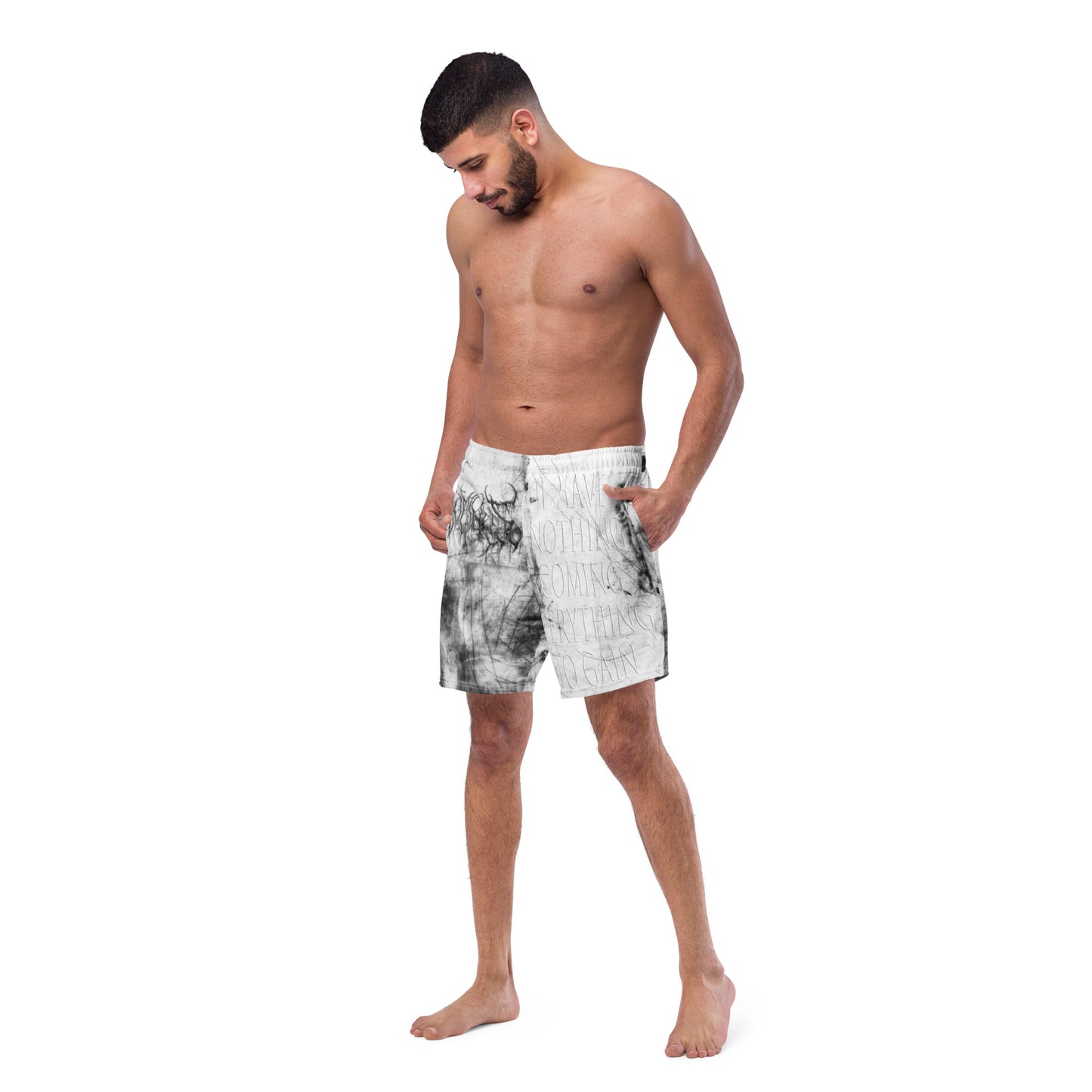In Stone Swim Trunks