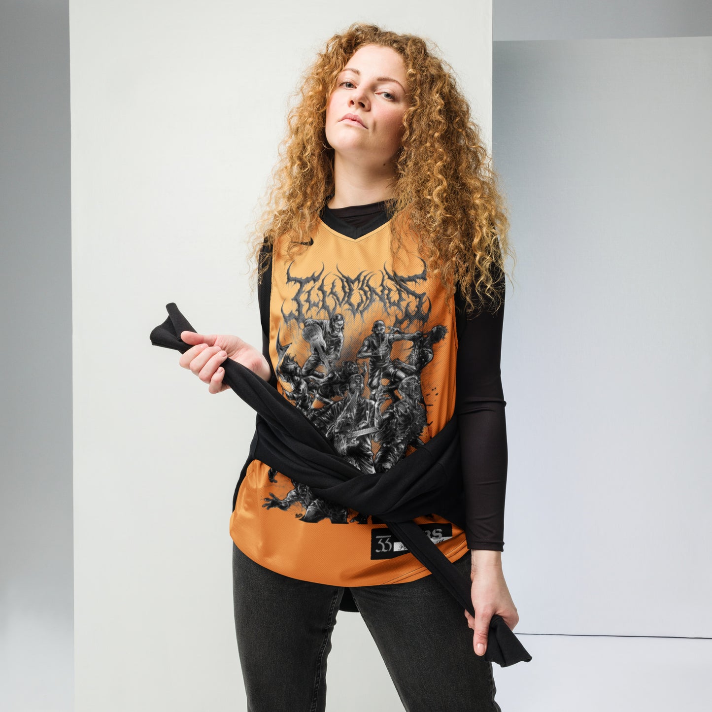 Basketball Jersey, Unisex, Orange