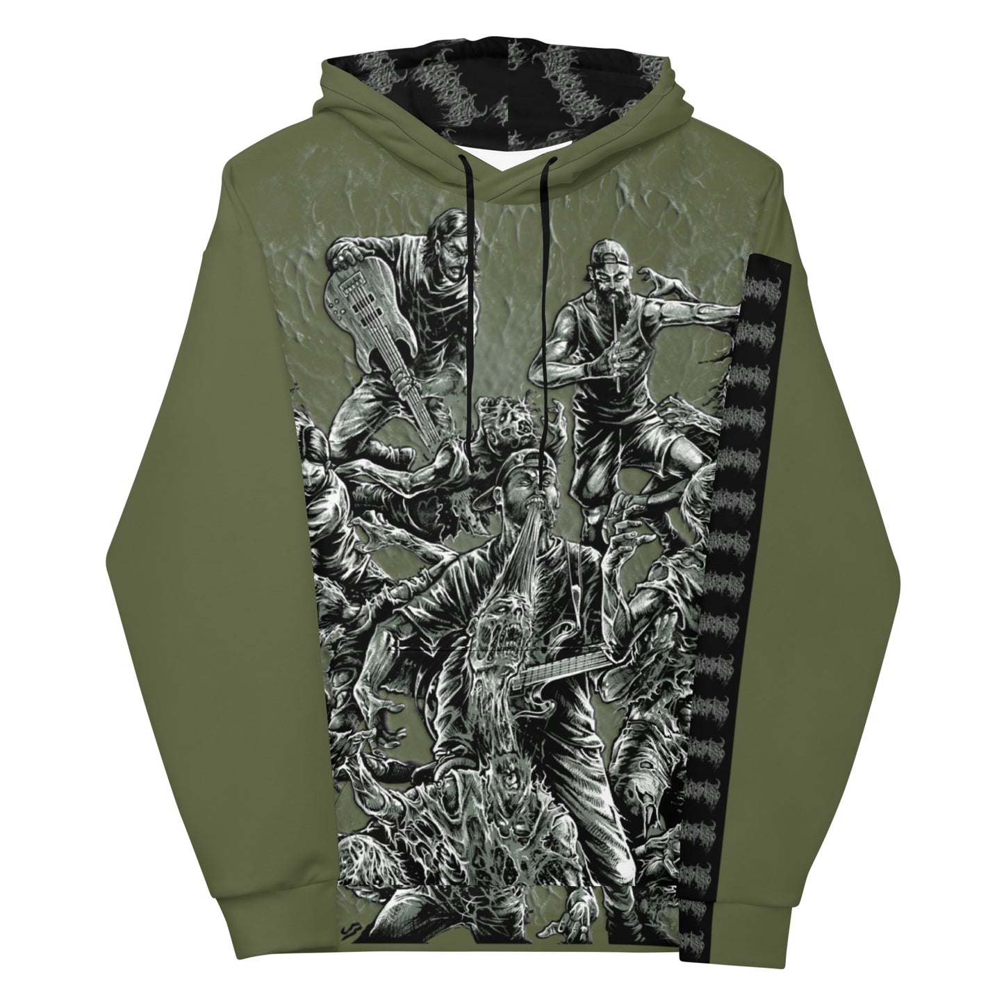 Slime n Scram Hoodie - Unisex, Green