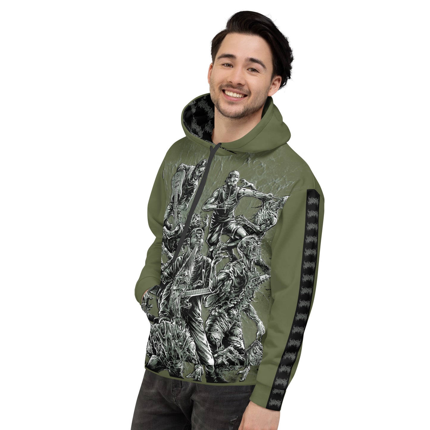 Slime n Scram Hoodie - Unisex, Green