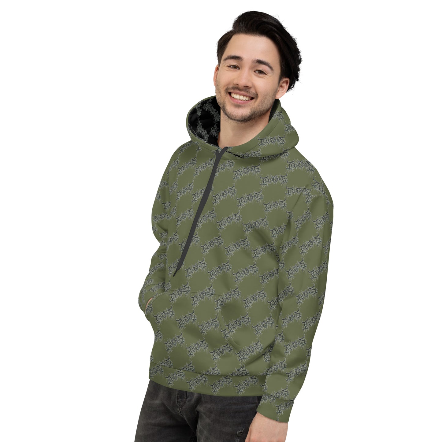 Illusequence Hoodie - Unisex, Green