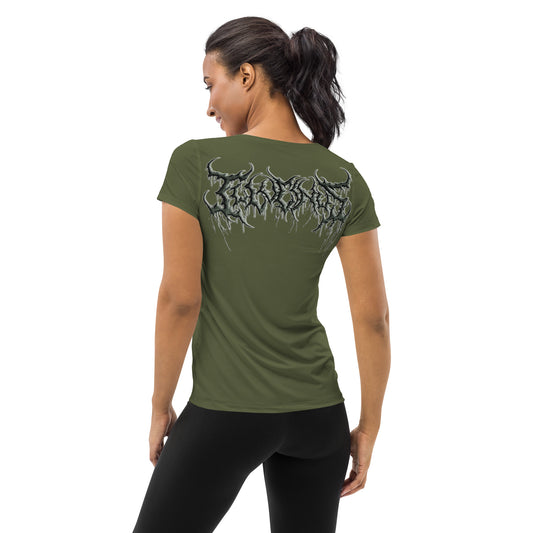 Slime n Scram Athletic Tee - Women's, Green