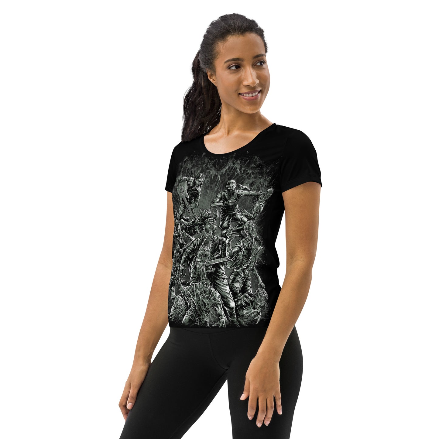 Slime n Scram Athletic Tee - Women's, Green