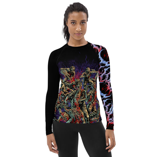 Slam n Scram Rash Guard - Women's, Black