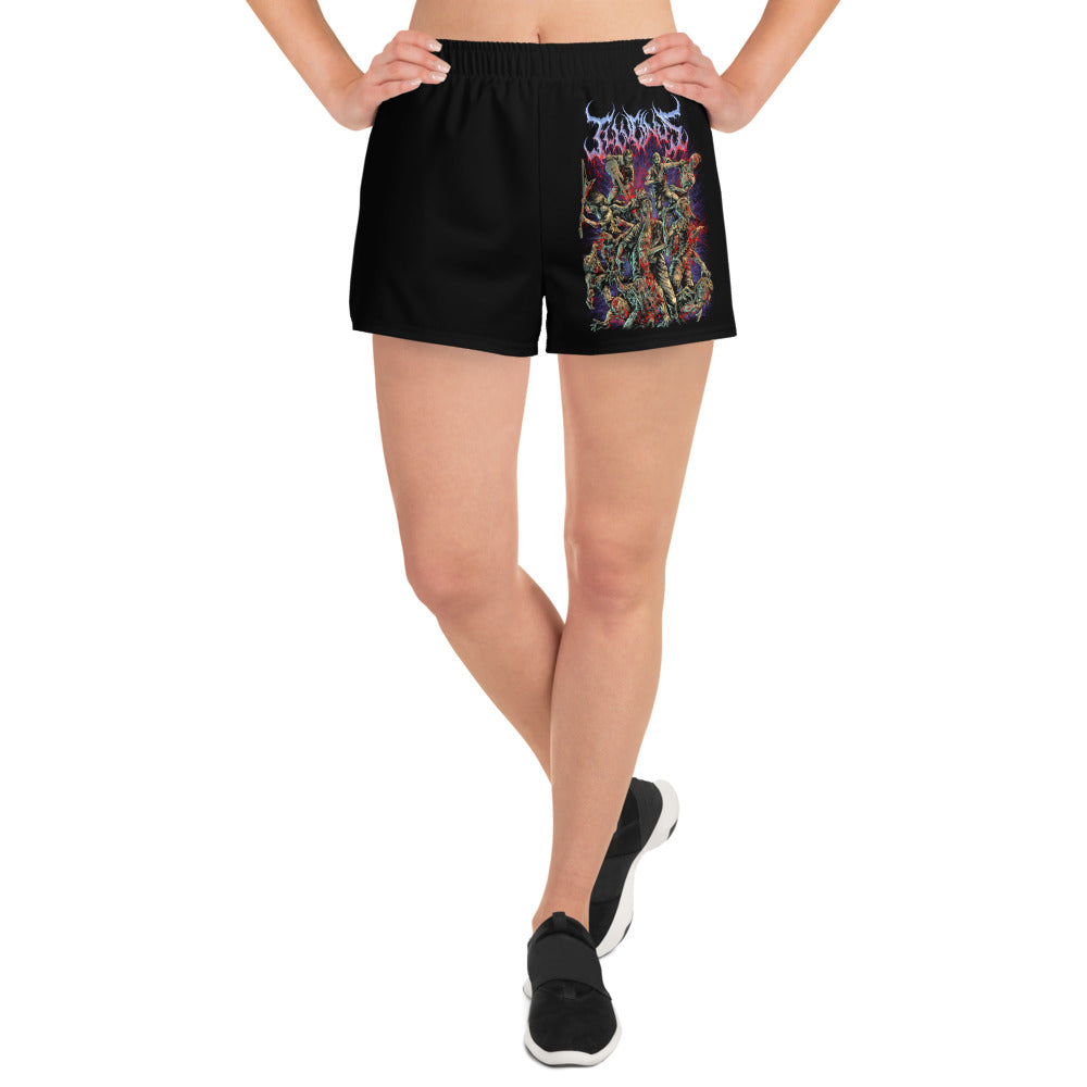 Slam n Scram Women's Athletic Shorts, Color