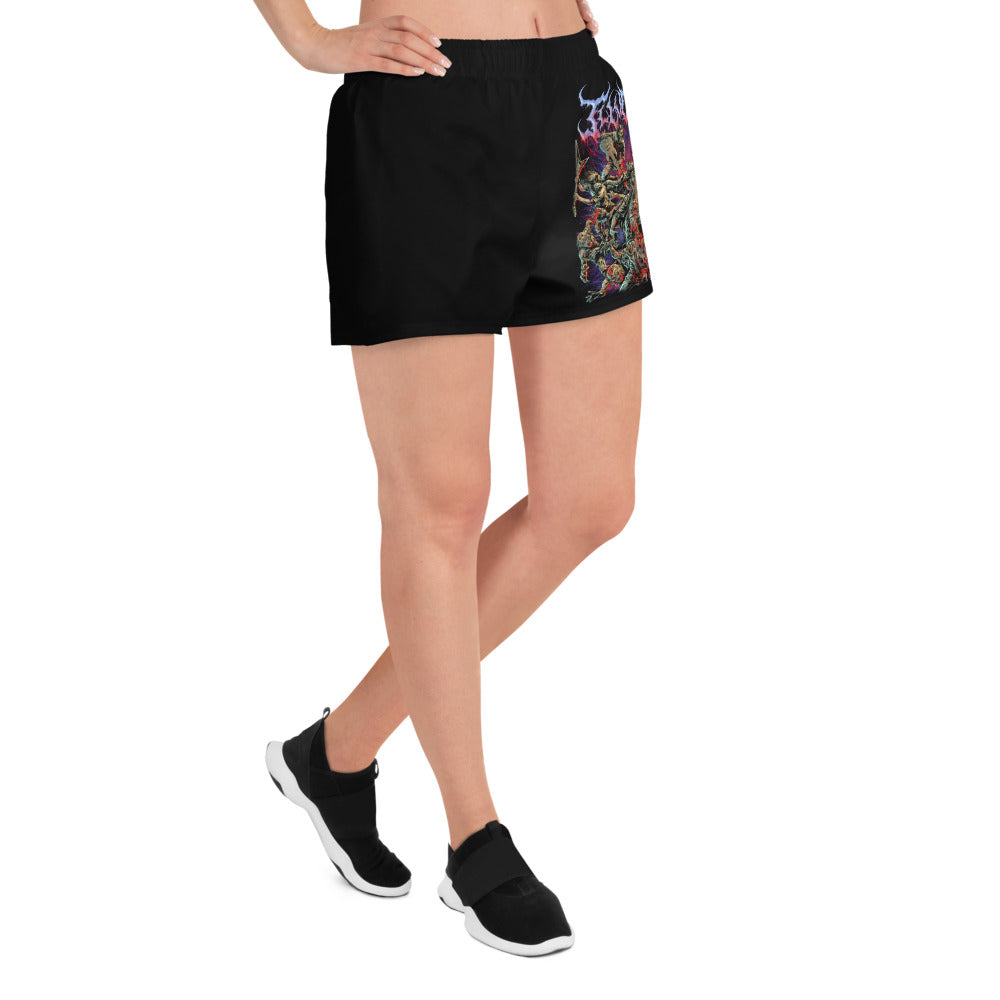 Slam n Scram Women's Athletic Shorts, Color
