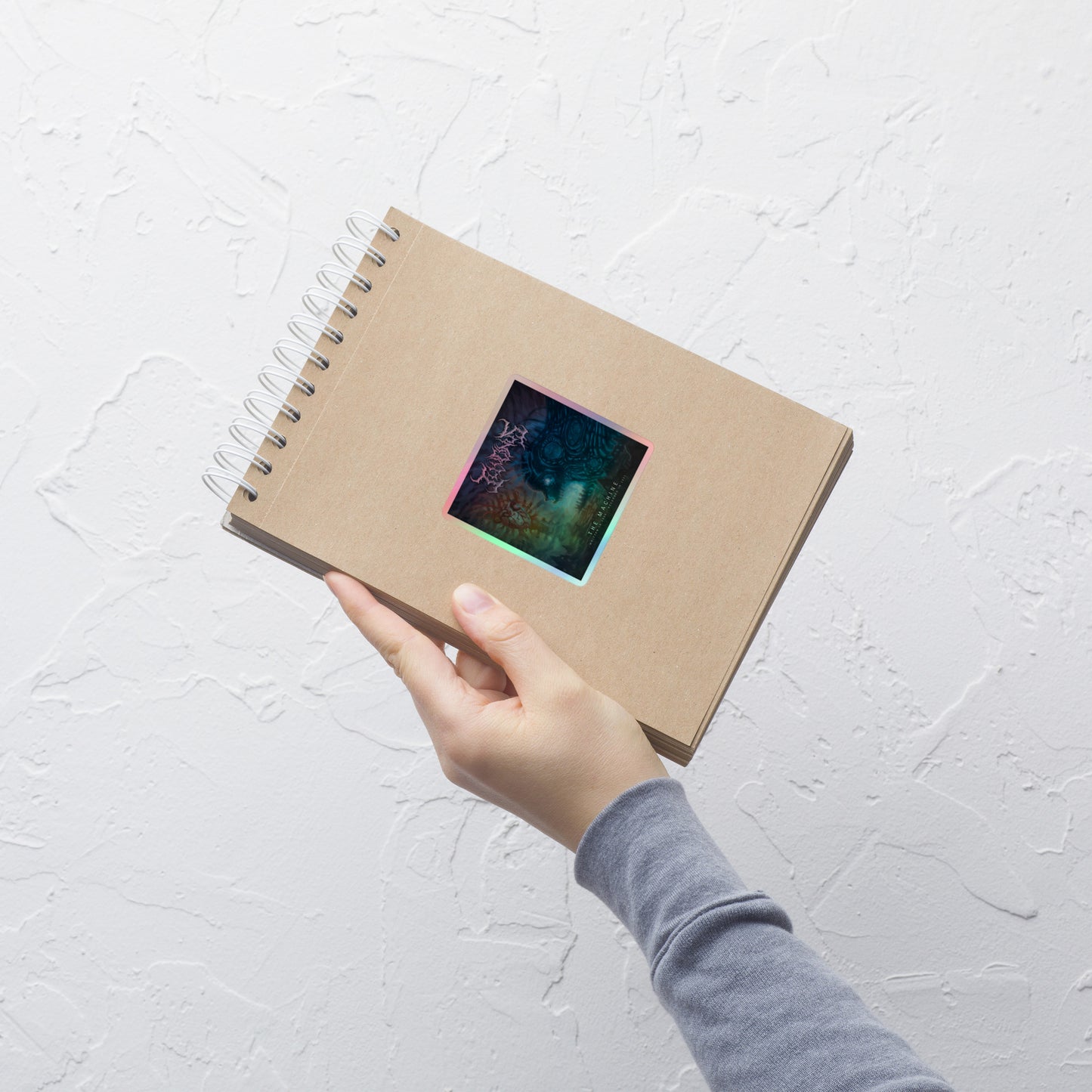 Large Holographic Sticker, Machine Cover