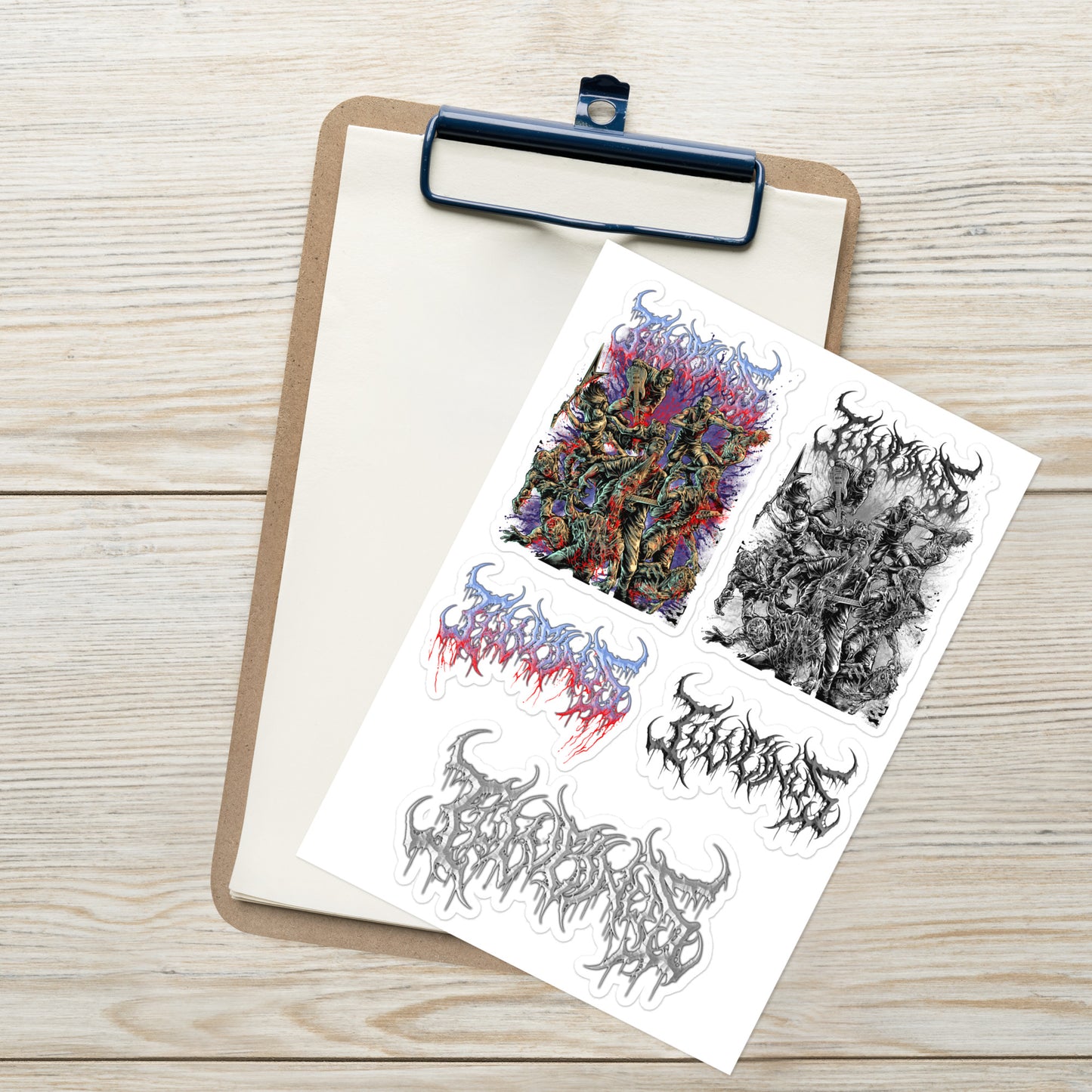 Sticker Bundle, Die Cut, Slam n Scram