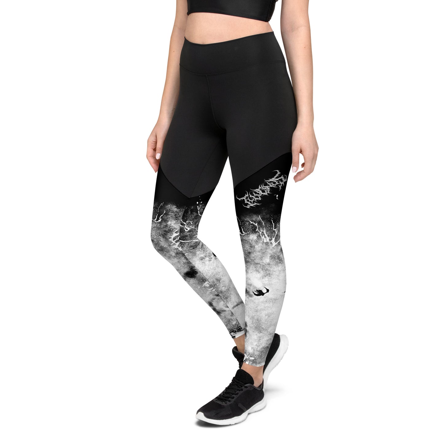 Splattered Spats - Women's, Black