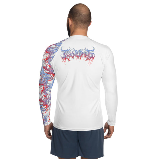 Slam n Scram Rash Guard - Mens in White