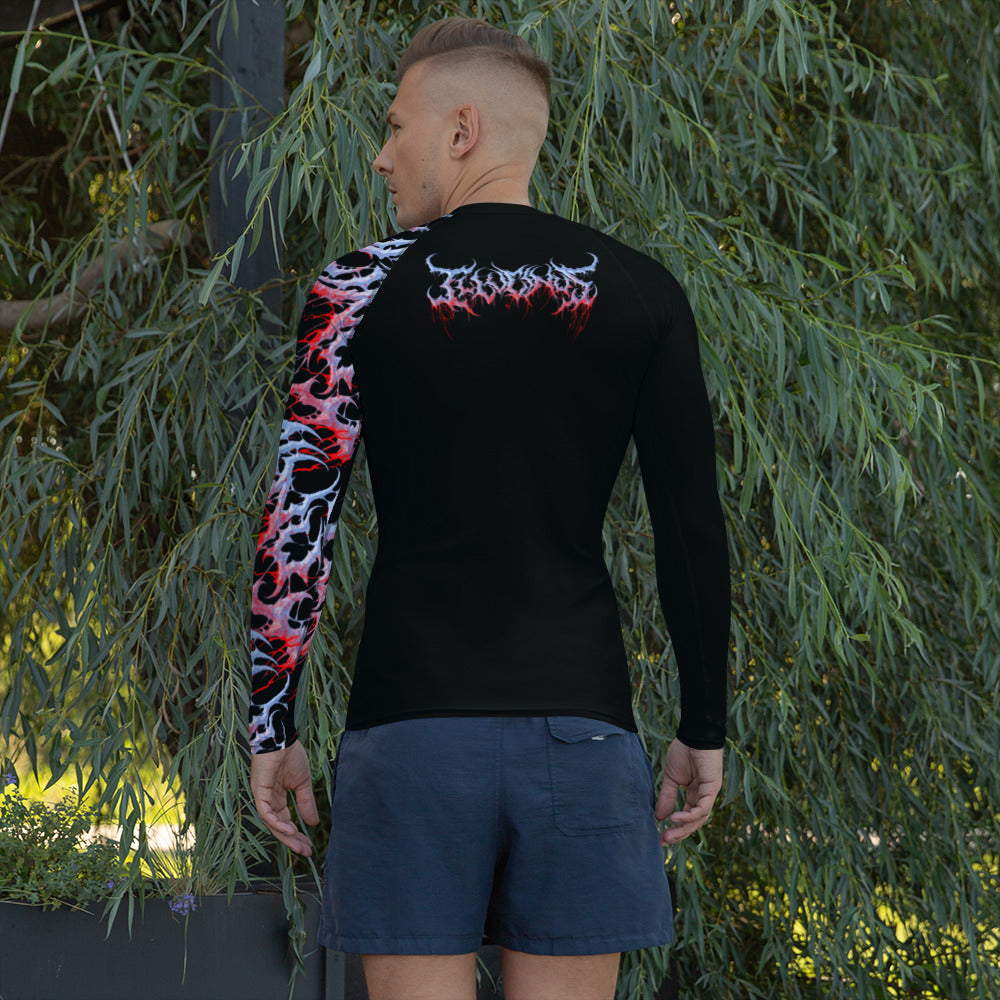 Slam n Scram Rash Guard - Mens, Black
