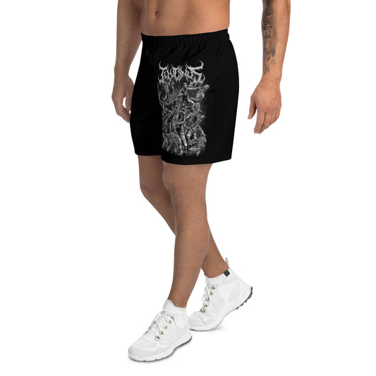 Slam n Scram Shorts, Men's, Black, B&W