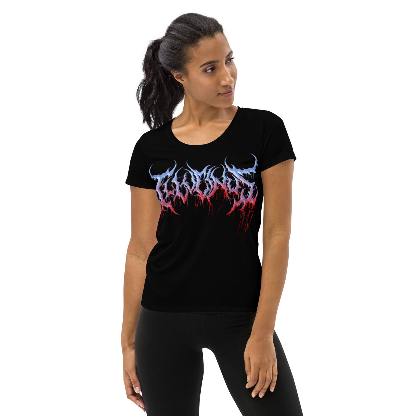 Slam n Scram Women's Athletic Tee, Black