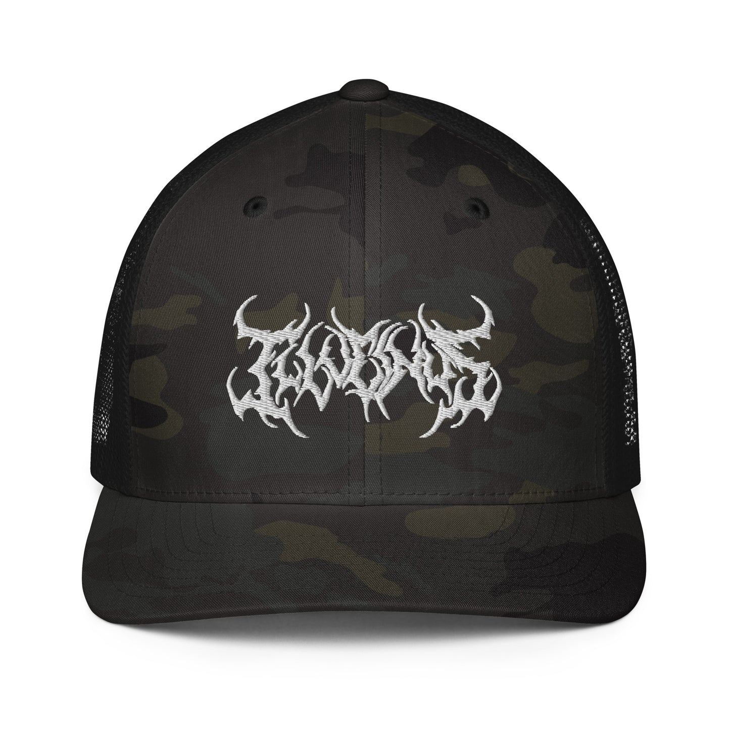 Logo Flexfit Mesh Trucker Hat