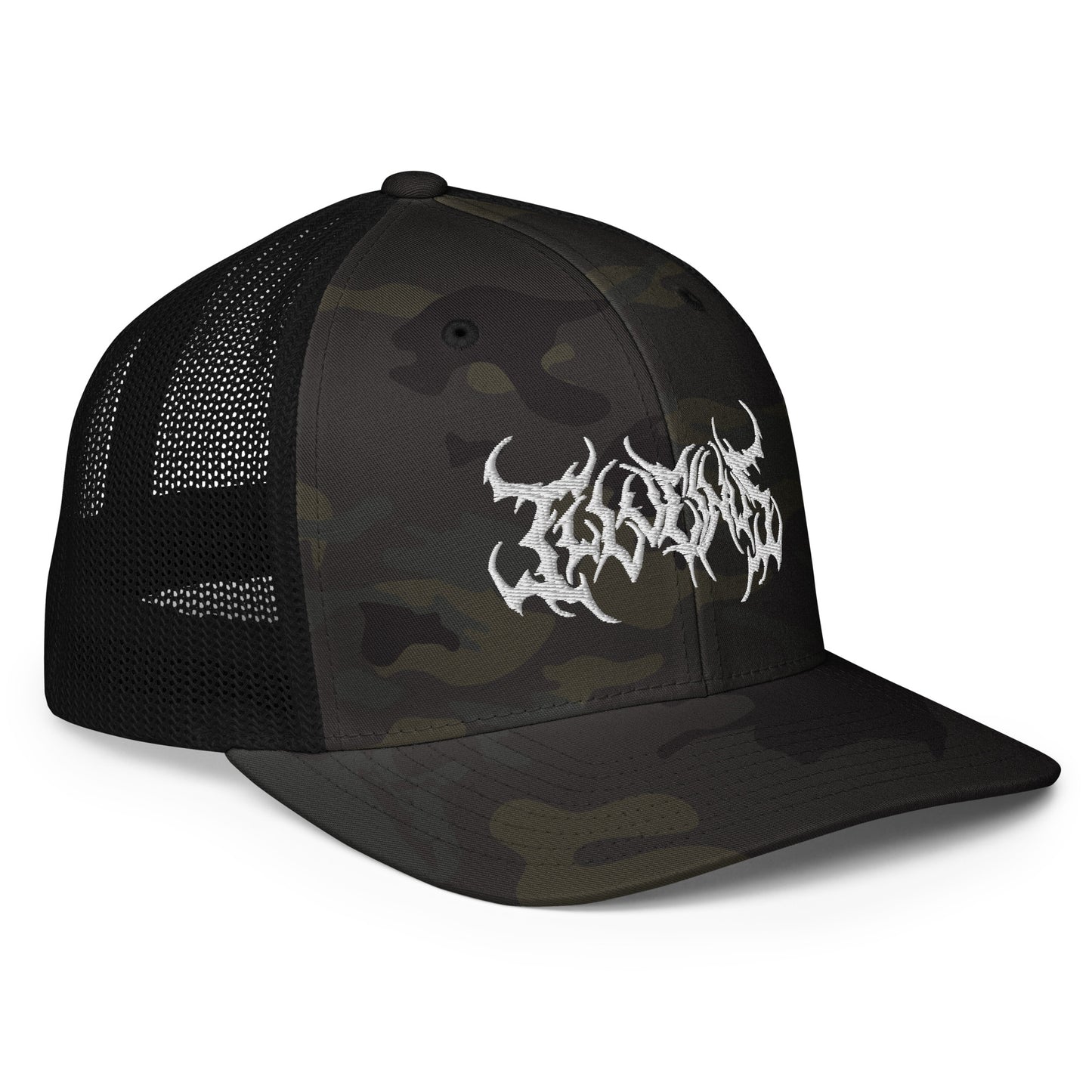 Logo Flexfit Mesh Trucker Hat