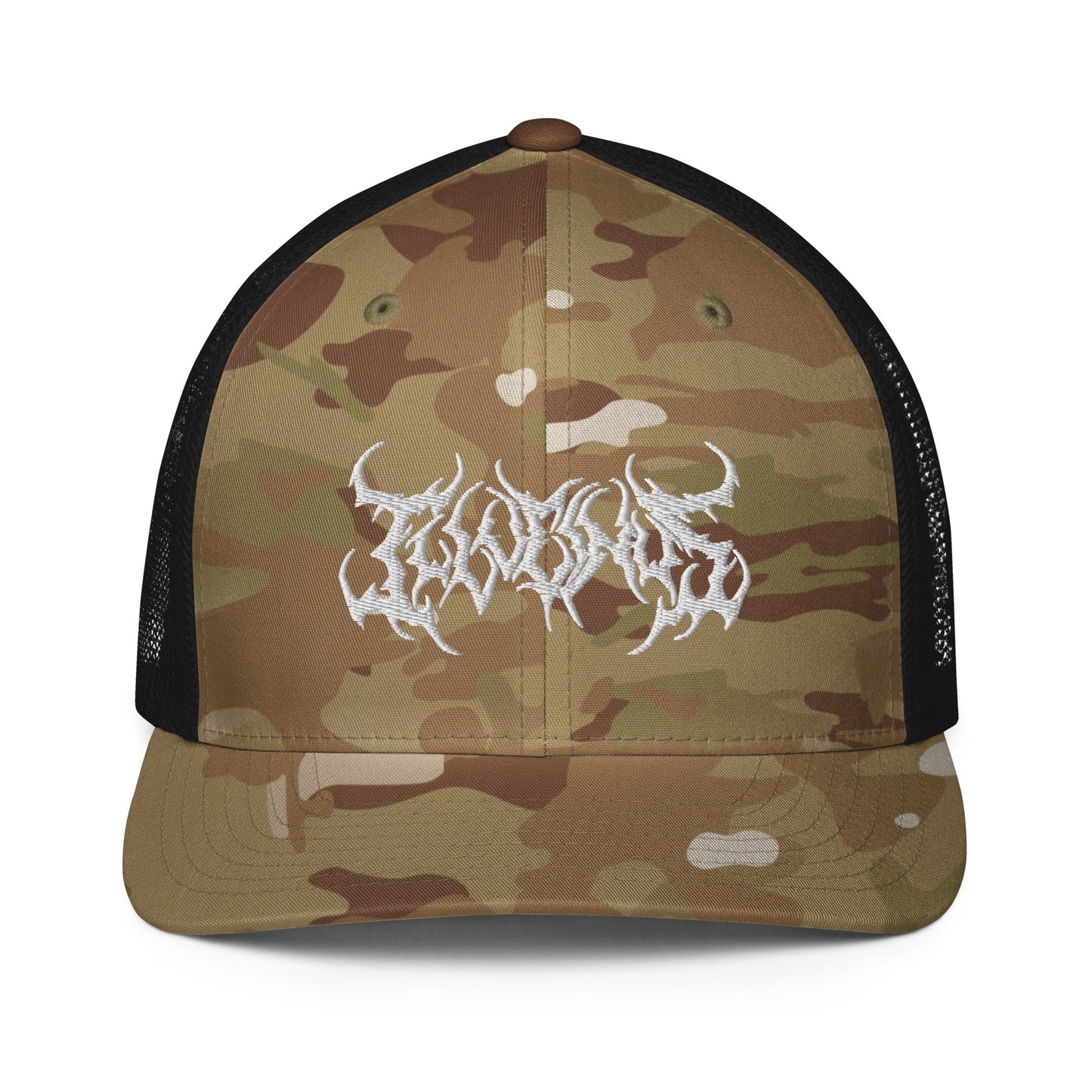 Logo Flexfit Mesh Trucker Hat