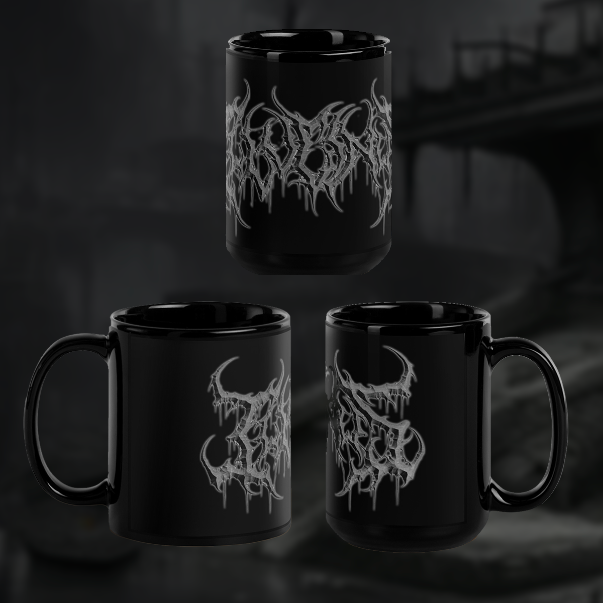Logo Mug Black on Black