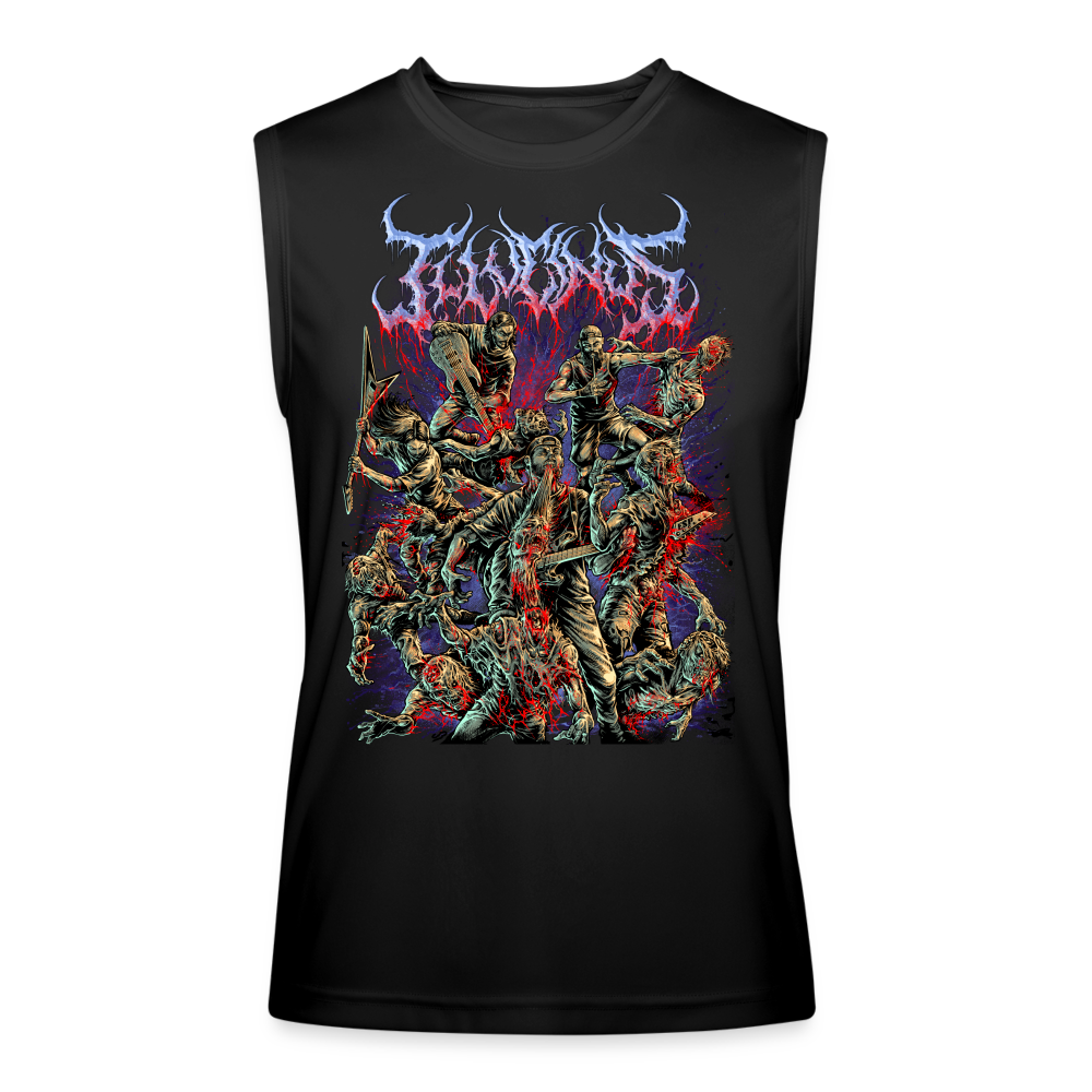 Men’s Slam & Scram Performance Sleeveless Shirt - black