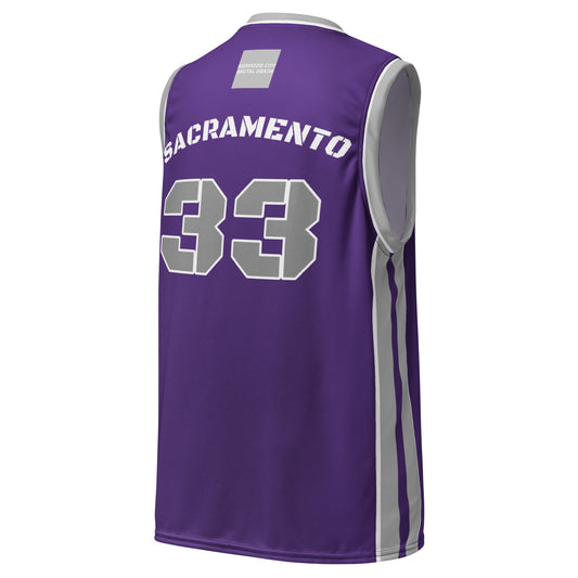 Basketball Jersey, Unisex, Purple
