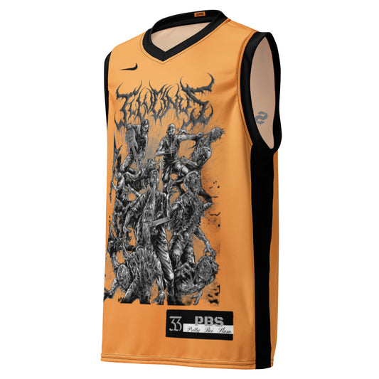 Basketball Jersey, Unisex, Orange