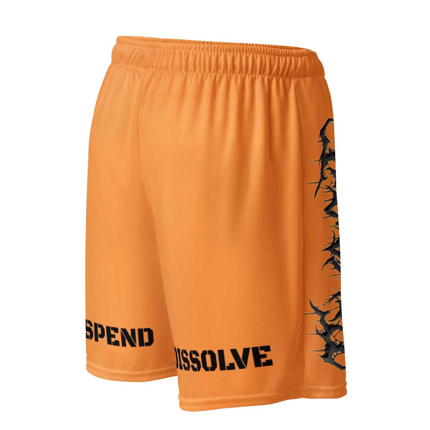 Basketball Shorts, Unisex, Orange