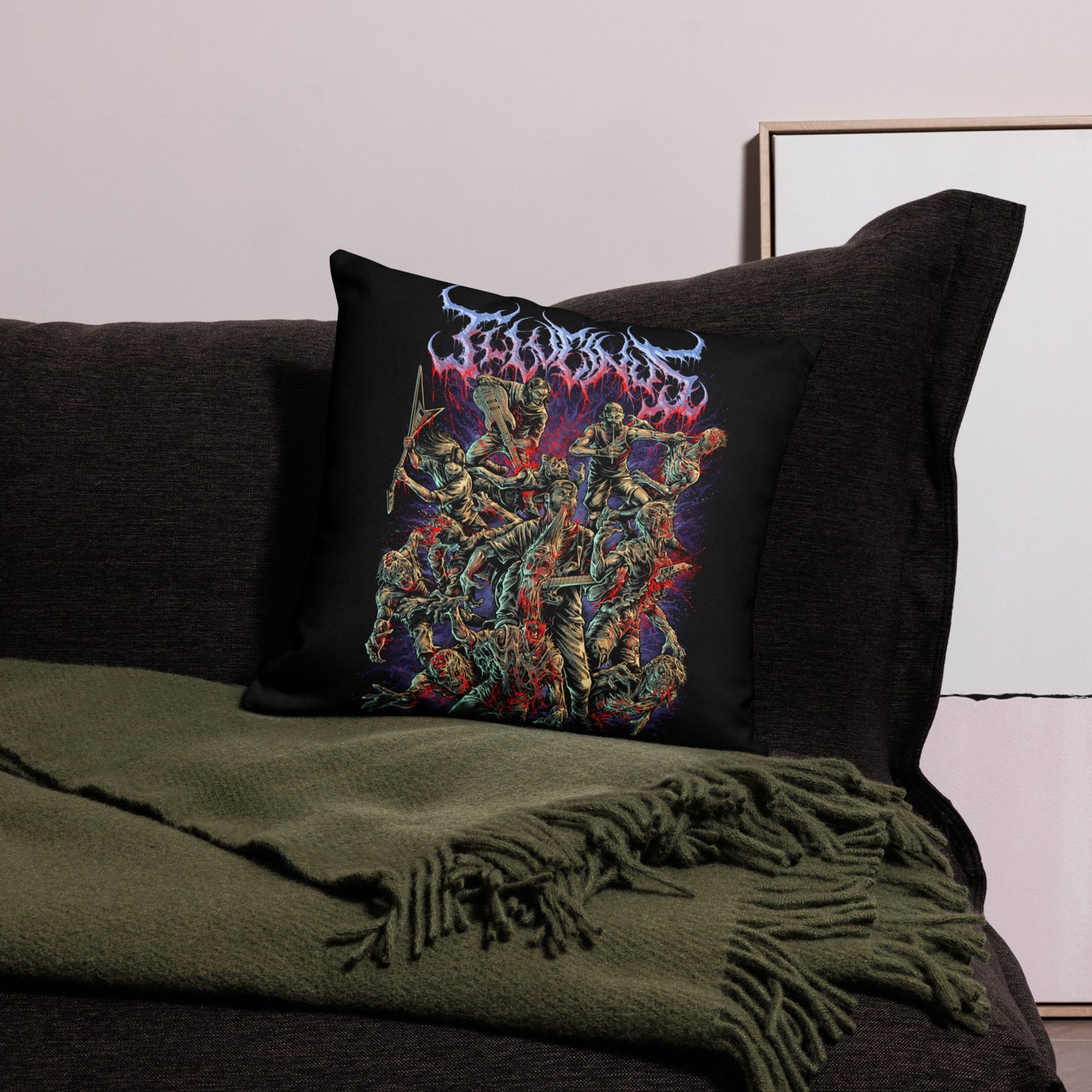 Slam n Scram Premium Throw Pillow